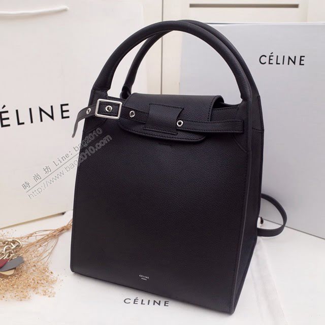 Celine女包 賽琳平紋小牛皮手袋 Céline big bag Celine手提肩背包 183313  slyd2131